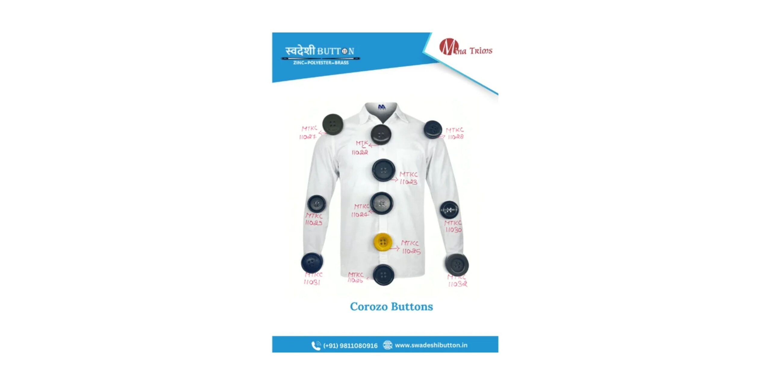 Affordable Custom Garment Button Makers in Delhi